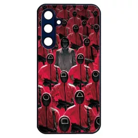   Husa Samsung Galaxy S24 FE, Colorful Aluminium TPU, design Squid Game 3
