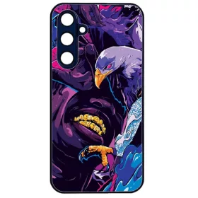   Husa Samsung Galaxy S24 FE, Colorful Aluminium TPU, design Travis 3