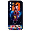 Husa Samsung Galaxy S23 Ultra, Colorful Aluminium TPU, design Messi 1