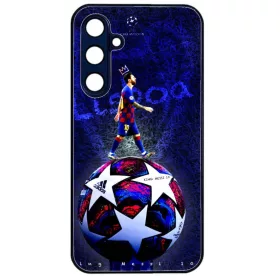   Husa Samsung Galaxy S25 Plus, Colorful Aluminium TPU, design Messi 6