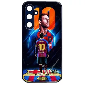   Husa Samsung Galaxy S24 Ultra, Colorful Aluminium TPU, design Messi 1
