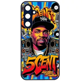   Husa Samsung Galaxy S24 Plus, Colorful Aluminium TPU, design 50Cent