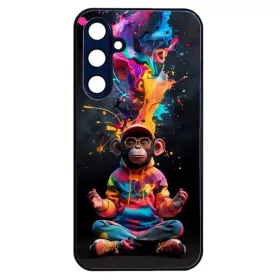   Husa Samsung Galaxy S24 Plus, Colorful Aluminium TPU, design Cool Ape 3