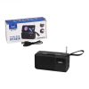 Boxa portabila HF-F6, Bluetooth, USB, TF, Radio FM, lanterna, handsfree, stand telefon, neagra