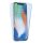Husa Full TPU 360° pentru iPhone XS Max (fata + spate), albastru transparent