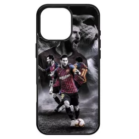   Husa protectie Apple iPhone 14 Pro, Colorful Aluminium TPU, design Messi 2