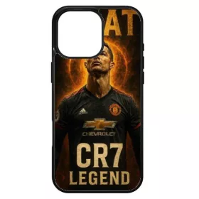   Husa protectie Apple iPhone 14 Pro, Colorful Aluminium TPU, design Ronaldo 2