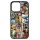 Husa protectie Apple iPhone 16e, Colorful Aluminium TPU, design Brainrot Colaj