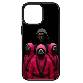   Husa protectie Apple iPhone 13 Pro Max, Colorful Aluminium TPU, design Squid Game 4