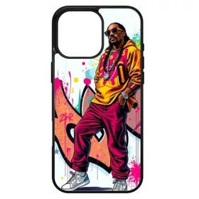   Husa protectie Apple iPhone 16 Pro, Colorful Aluminium TPU, design Snoop 4
