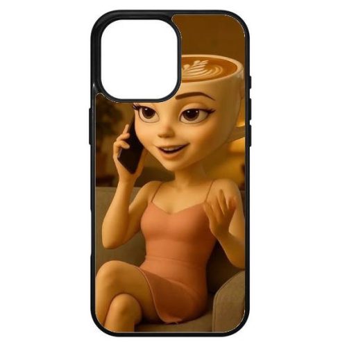 Husa protectie Apple iPhone 14 Pro Max, Colorful Aluminium TPU, design Balerina Capucina 3