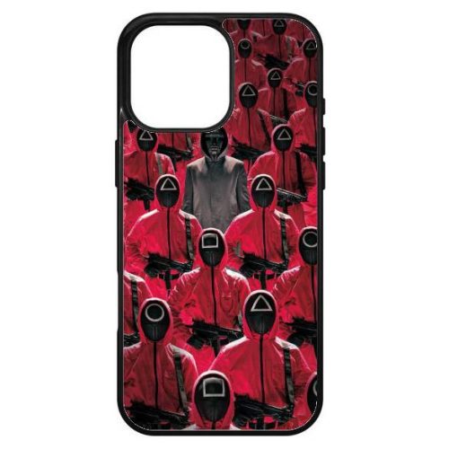 Husa protectie Apple iPhone 14 Pro Max, Colorful Aluminium TPU, design Squid Game 3