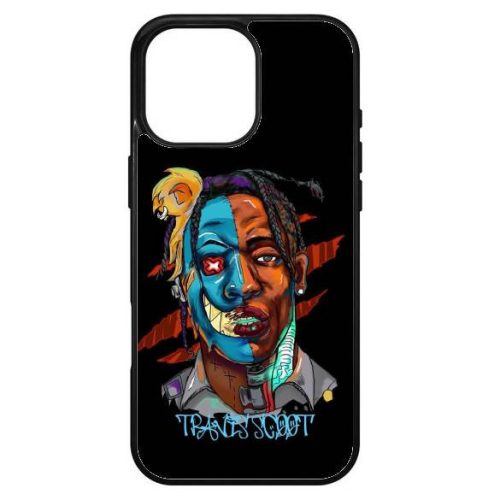 Husa protectie Apple iPhone 14 Pro Max, Colorful Aluminium TPU, design Travis 1