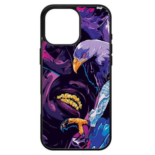 Husa protectie Apple iPhone 14 Pro Max, Colorful Aluminium TPU, design Travis 3