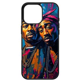   Husa protectie Apple iPhone 15 Pro Max, Colorful Aluminium TPU, design 2PAC 2