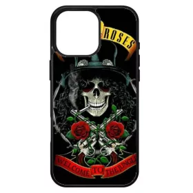   Husa protectie Apple iPhone 16 Pro Max, Colorful Aluminium TPU, design Guns 2