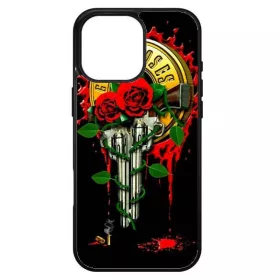   Husa protectie Apple iPhone 14 Pro, Colorful Aluminium TPU, design Guns 1