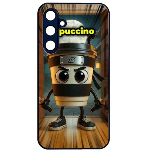 Husa Samsung Galaxy A02s, Colorful Aluminium TPU, design Cappuccino Assassino