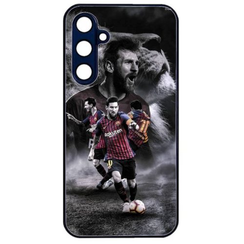 Husa Samsung Galaxy A02s, Colorful Aluminium TPU, design Messi 2