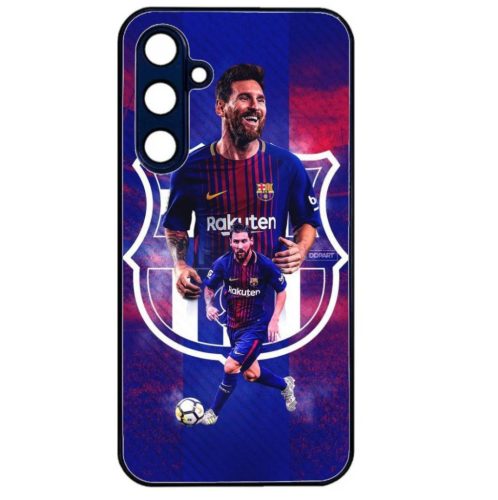 Husa Samsung Galaxy A02s, Colorful Aluminium TPU, design Messi 3