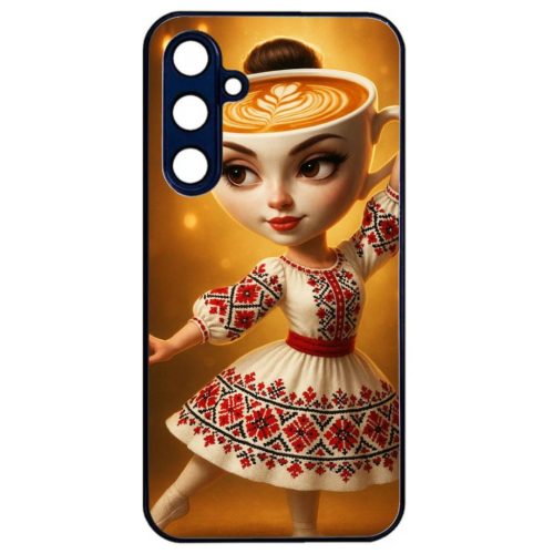 Husa Samsung Galaxy A02s, Colorful Aluminium TPU, design Balerina Capucina 2