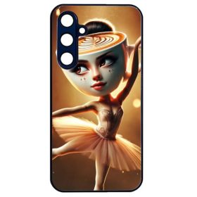   Husa Samsung Galaxy A13 4G, Colorful Aluminium TPU, design Balerina Capucina 1