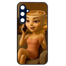   Husa Samsung Galaxy A13 4G, Colorful Aluminium TPU, design Balerina Capucina 3