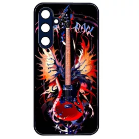   Husa Samsung Galaxy A13 5G, Colorful Aluminium TPU, design Rock Guitar