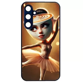   Husa Samsung Galaxy A13 5G, Colorful Aluminium TPU, design Balerina Capucina 1