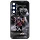 Husa Samsung Galaxy A05, Colorful Aluminium TPU, design Messi 2