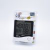 Ceas digital HTC-8A, statie meteo, termometru, higrometru, umiditate, ecran iluminat, alb