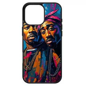   Husa protectie Apple iPhone 13, Colorful Aluminium TPU, design 2PAC 2