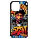 Husa protectie Apple iPhone 13, Colorful Aluminium TPU, design 50Cent