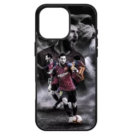   Husa protectie Apple iPhone 13, Colorful Aluminium TPU, design Messi 2