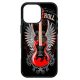 Husa protectie Apple iPhone 13, Colorful Aluminium TPU, design Rock and Roll Guitar