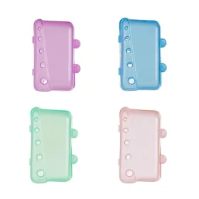 Huse de plastic pentru periute de dinti, Life Time, 4 bucati