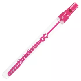 Jucarie baloane de sapun Fluier, 26 cm, 40 ml, roz