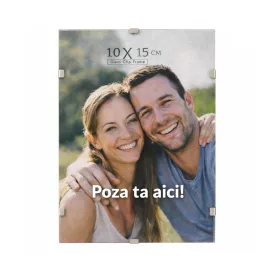 Tablou foto cu poza ta, cu clips & geam, 10 x 15 cm