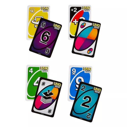 Joc de Societate UNO Carti Flip - Mattel