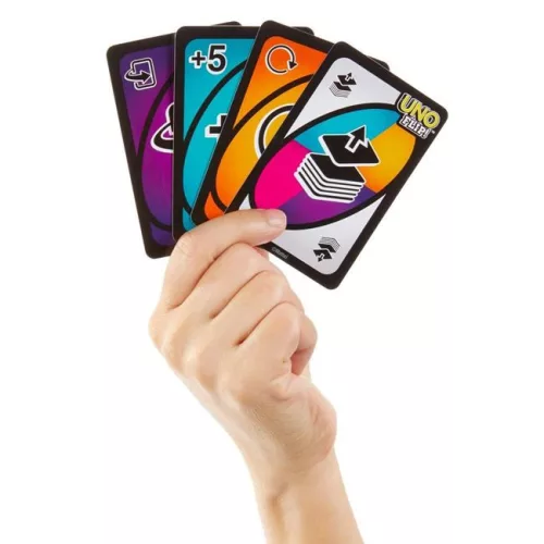 Joc de Societate UNO Carti Flip - Mattel