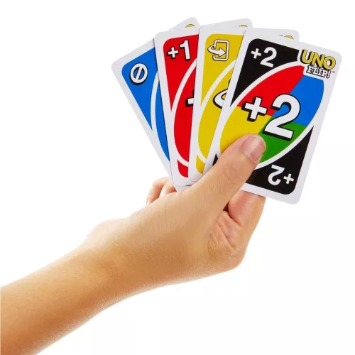 Joc de Societate UNO Carti Flip - Mattel