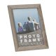 Rama foto decorativa,  aspect de lemn gri, 15 x 20 cm