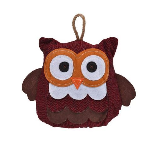 Opritor usa bufnita, bordo, 19 x 22 cm