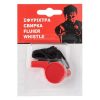 Fluier plastic pentru antrenament, rosu