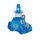 Masinuta baloane de sapun, fluier, 110 ml, albastra