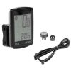 Vitezometru wireless pentru bicicleta, rezistent la apa, 14 functii, negru