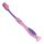 Periuta de dinti pentru copii, Junior, cu ventuza, extra soft, roz