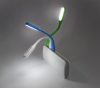 Mini lampa LED cu alimentare prin port USB, flexibila, neagra