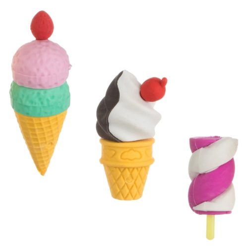 Set radiere 3D, model inghetata & marshmallow, 3 bucati