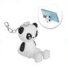 Suport/stand de birou pentru telefon mobil Panda, prindere tip breloc, 3.5 x 3.5 x 5 cm